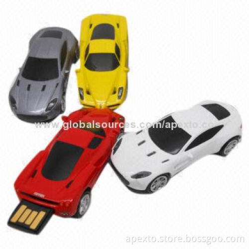 Car-shaped USB Flash Drives with Plug-and-play Function